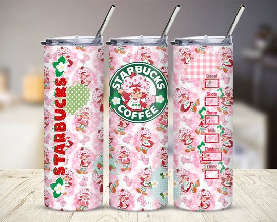 Discover Strawberry Tumbler 20oz Tumbler
