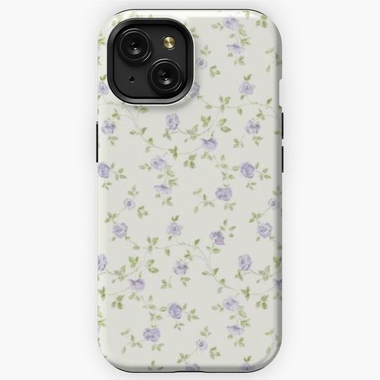 Discover Coquette Vintage Floral Pattern iPhone Case