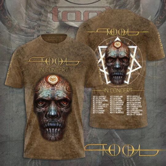 Discover Tool Band Music 3D Tshirt