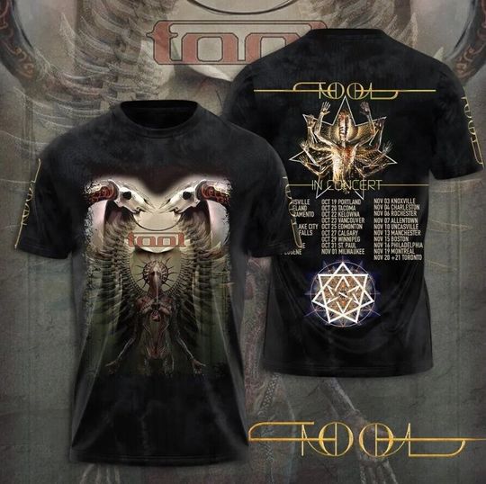 Discover Tool Band Music 3D Tshirt