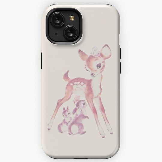 Discover Fawn and Forest Friends Coquette iPhone Case