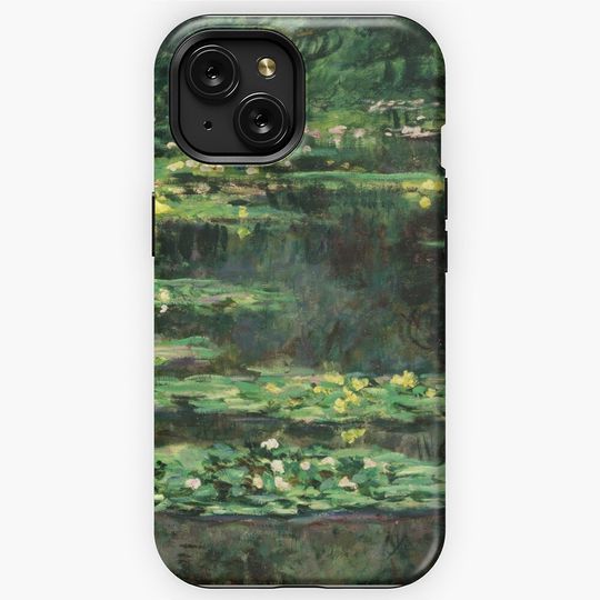 Discover Claude Monet Water-Lilies iPhone Case