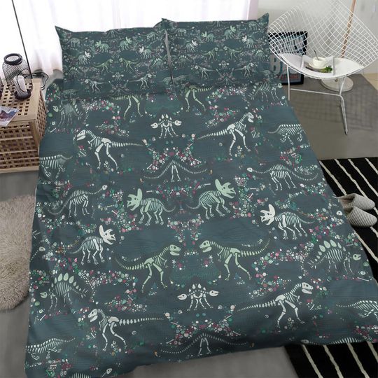 Discover Paleontology Dinosaur Bedding Set