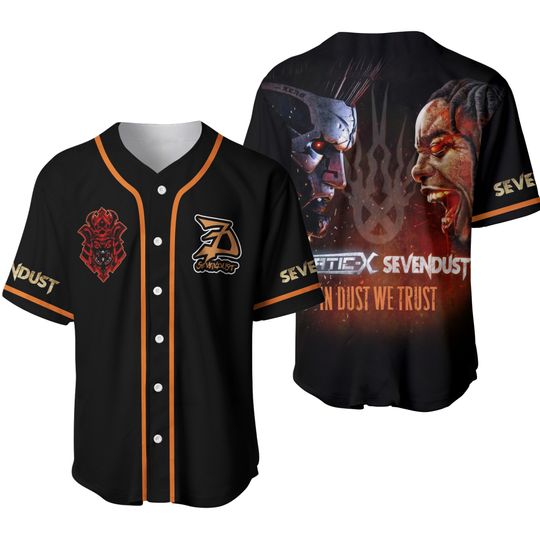 Discover Sevendust In Dust We Trust Baseball Jersey