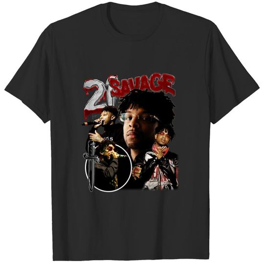 Discover Limited 21 Savage Vintage 90s T-Shirt, Gift For Woman and Man Unisex T-Shirt