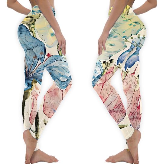 Discover The Fleurs Dali's Exhibiton Leggings