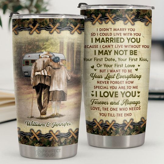 Discover Never Forget How Special You Are To Me Marriaged Couples Husband Wife Personalized Tumbler