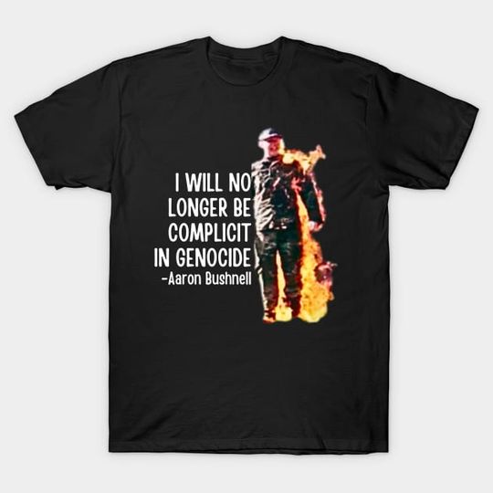 Discover Aaron Bushnell, Us airman - Aaron Bushnell T-Shirt