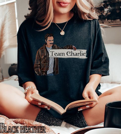 Discover Team Charlie Twilight Shirt, Edward Cullen Bella Swan Jacob Black tshirt
