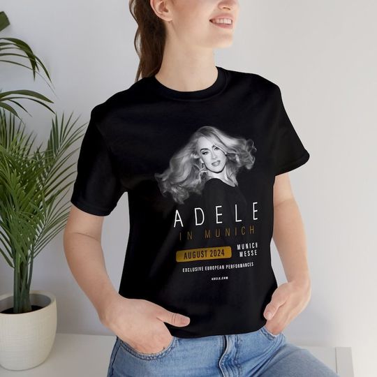 Discover Adele Munich Concert Shirt