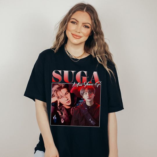 Discover BTS Suga Vintage Shirt, Suga Shirt