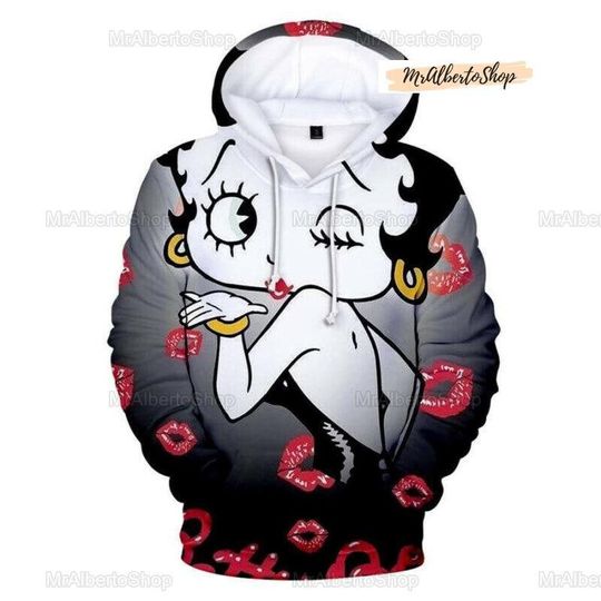 Discover Betty Boop 3D Hoodie for St. Patrick's Day