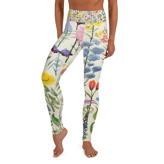 Discover Wildflower Pattern Leggings