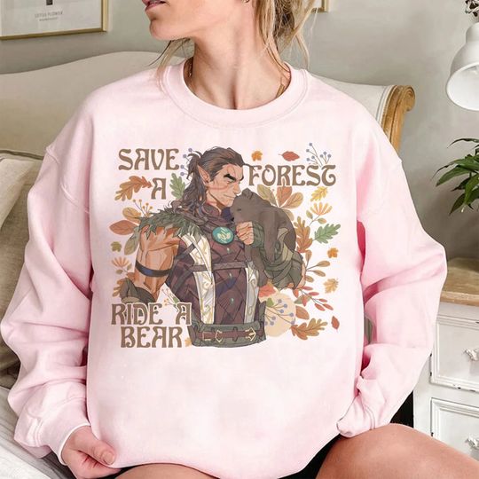 Discover Halsin Save A Forest Ride A Bear Shirt, Halsin Baldur's Gate 3