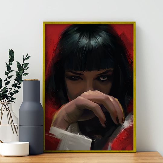 Discover Mia Wallace Pulp Fiction Poster