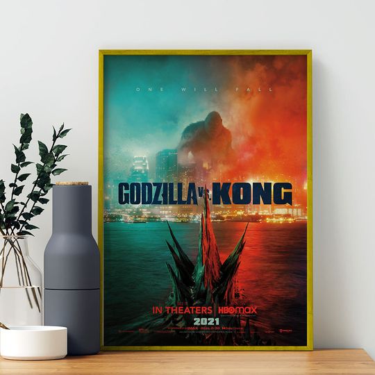 Discover god zilla vs Kong Movie Poster -