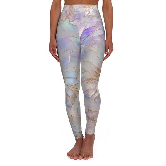 Discover Floral Pattern Print Vintage Leggings