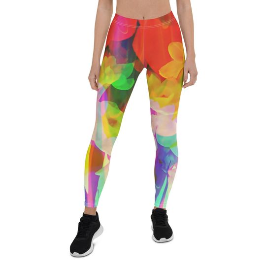 Discover Daffodil Floral Wildflowers Leggings