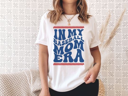 Discover In My Baseball Mom Era Shirt, Baseball Mama T-Shirt