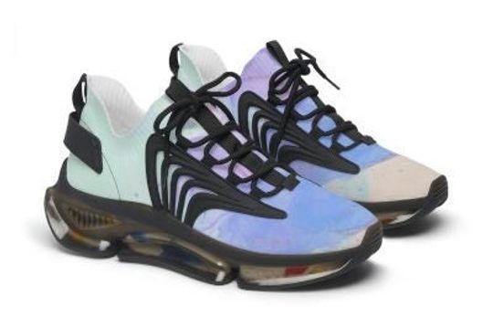 Discover 90s Pattern Women's Mesh Sneakers, Gift For Her