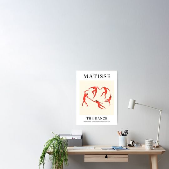 Discover Henri Matisse - The Dance (Tribute to La Danse) Classic Semi-Glossy Paper Poster