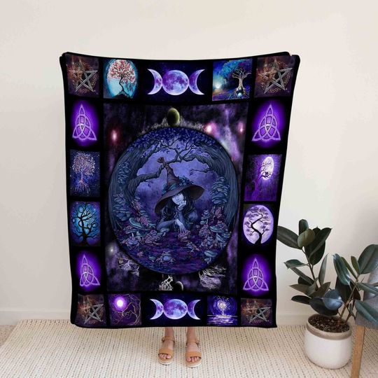 Discover Halloween Witch Blanket: Magic Gift Blanket