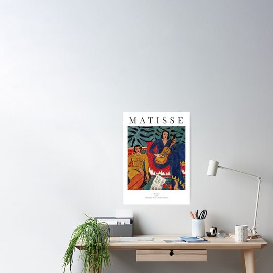 Discover Henri Matisse - Music - Classic Semi-Glossy Paper Poster