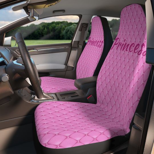 Discover Princess Pink Car Seat Covers Vehicle Accessories