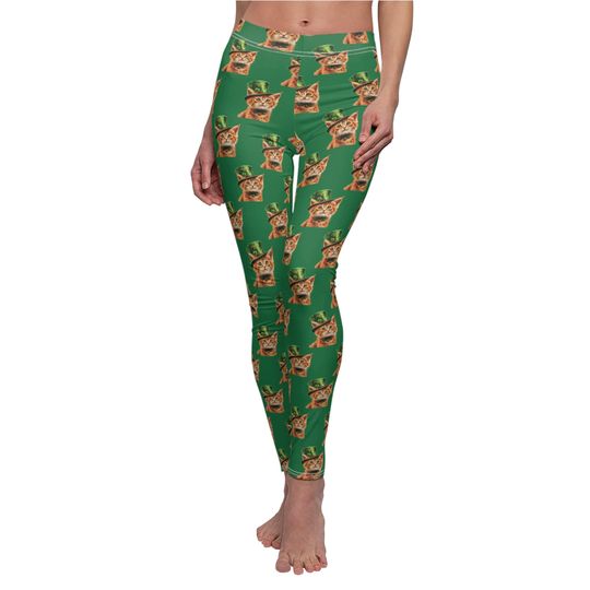 Discover Funny Green St. Patricks Day Leggings