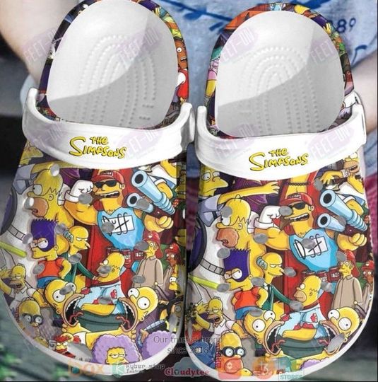 Discover Name The Simpsons TV Series Shoes, The Simpsons Clogs
