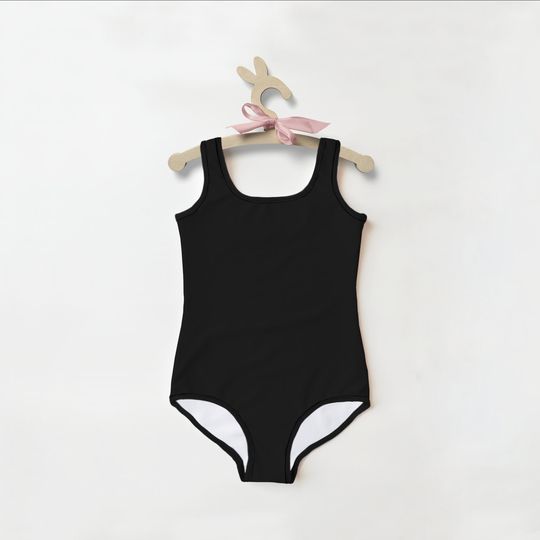 Discover Girls Black Swimsuit | Toddler Bathing Suit | Cute