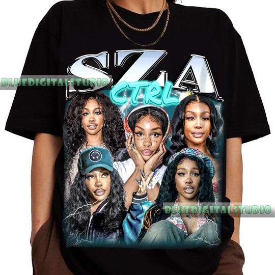 Discover SZA Bootleg Shirt  Vintage Rap Hip Hop Tee SZA