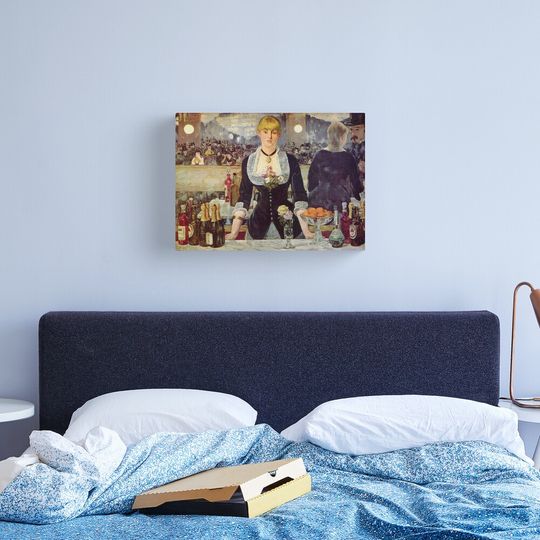 Discover Edouard Manet - Bar w Folies Bergere Canvas