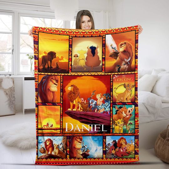 Discover Personalized Lion King Blankets