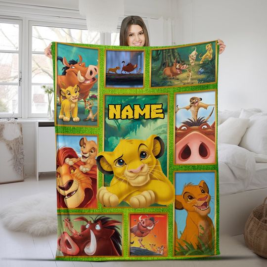 Discover Personalized Lion King Blankets