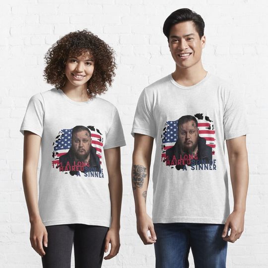 Discover Jelly Roll Long Haired Son Of A Sinner Essential T-Shirt