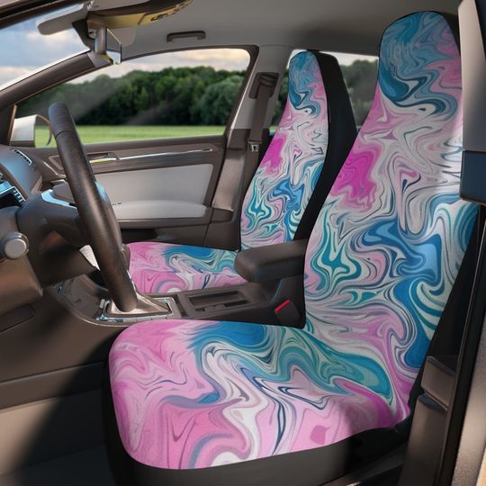 Discover Cute Tie Dye Car Seat Covers