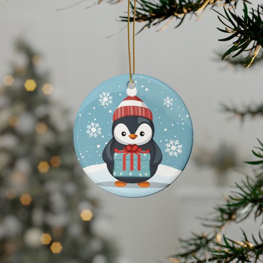 Discover Ceramic Penguin Ornament, Cute Penguin Ornament