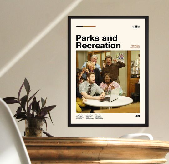 Discover Parks & Rec Poster, Parks and Recreation Print