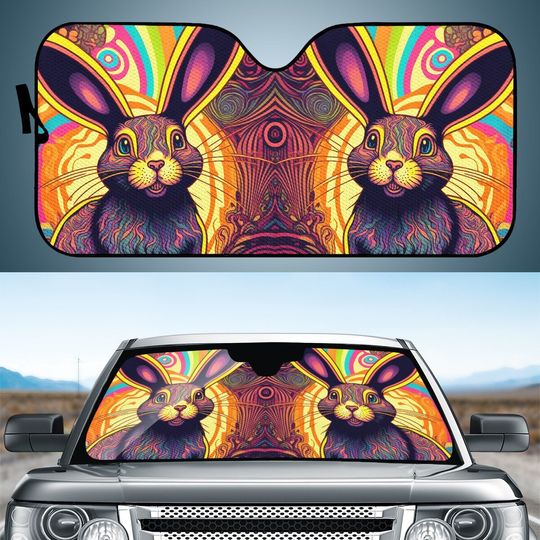 Discover Double Bunny Car Sun Shades