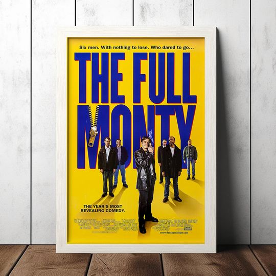 Discover Full Monty (1997) Classic Vintage Movie Poster