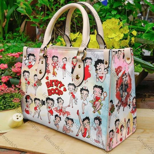 Discover Betty Boop Leather Handbag