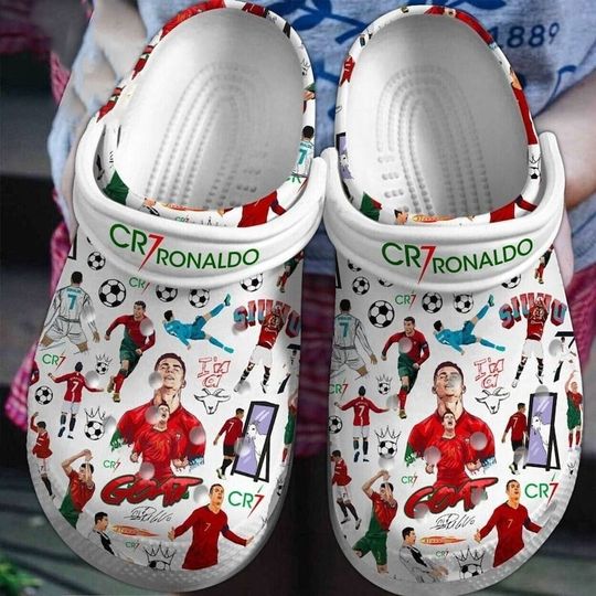 Discover Cristiano Ronaldo Clogs, Cristiano Ronaldo Football Soccer Sport Clogs Shoes