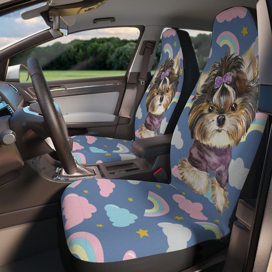 Discover Rainbow Dog Collection Car Seat Covers