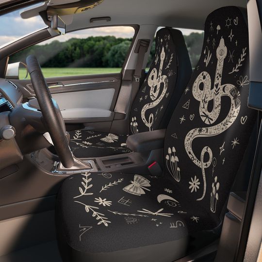 Discover Make You Own Magic Gothic Car Seat Covers