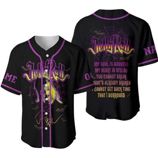 Discover Jelly Roll Rock Baseball Jersey