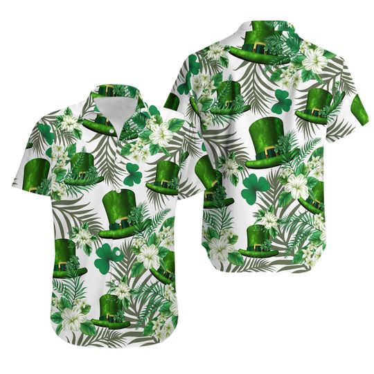 Discover Ireland Green Hat Hawaii Shirt