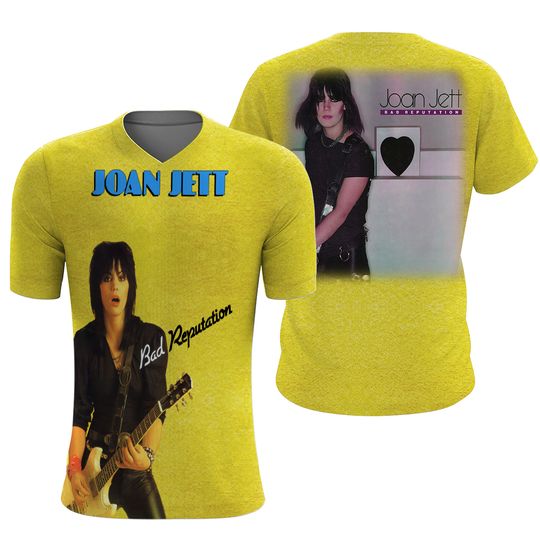 Discover Joan Jett music vintage 3D Tshirt