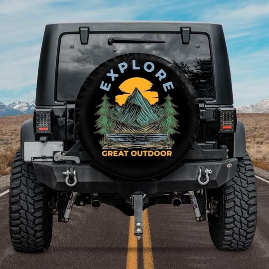 Discover Mountain Camping Spare Tire Cover