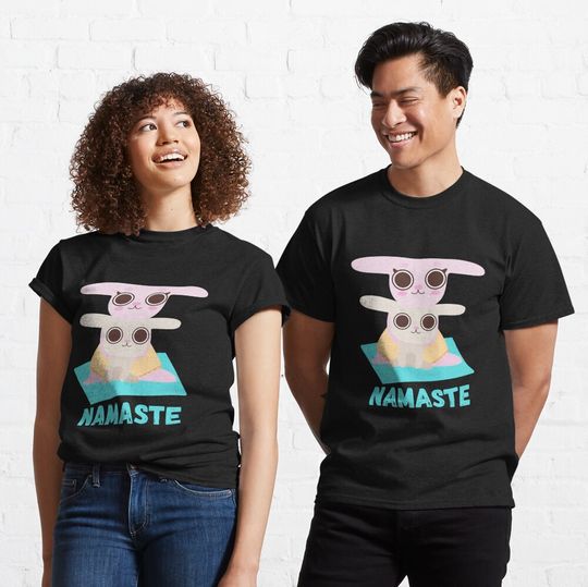 Discover Yoga Bunnies Classic T-Shirt